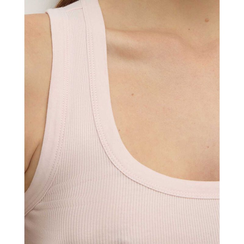 Assembly Label Robyn Scoop Neck Rib Tank Soft Rose image number 2